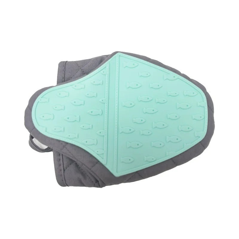 Lisslune | Finley – Heat-resistant silicone oven mitt in fish shape