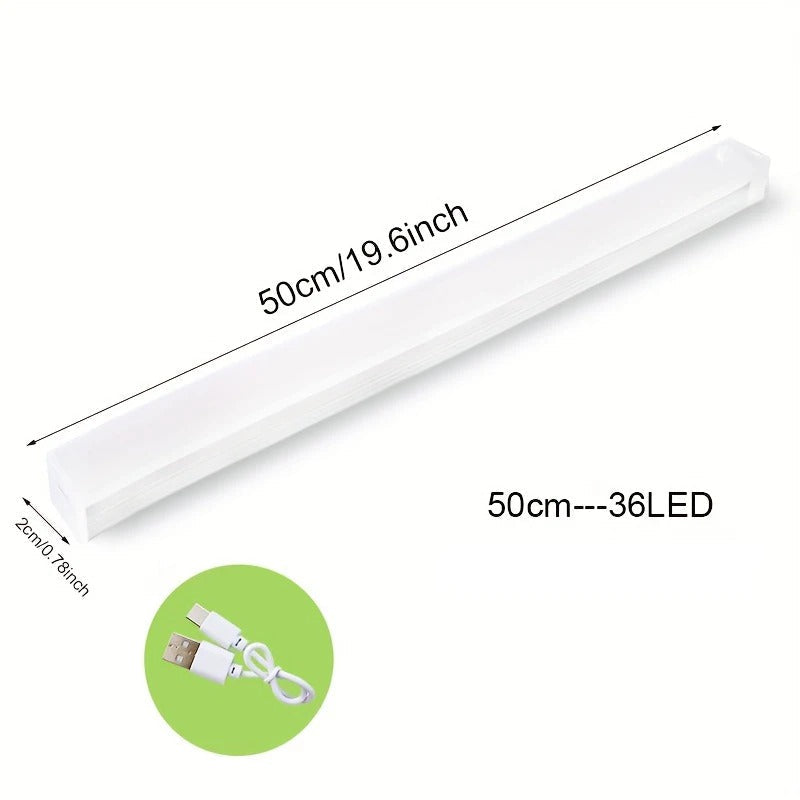 Lisslune | Wireless LED Night Light | Motion-Sensing, Energy-Efficient & Ideal for Kitchens, Bedrooms, Hallways & Closets