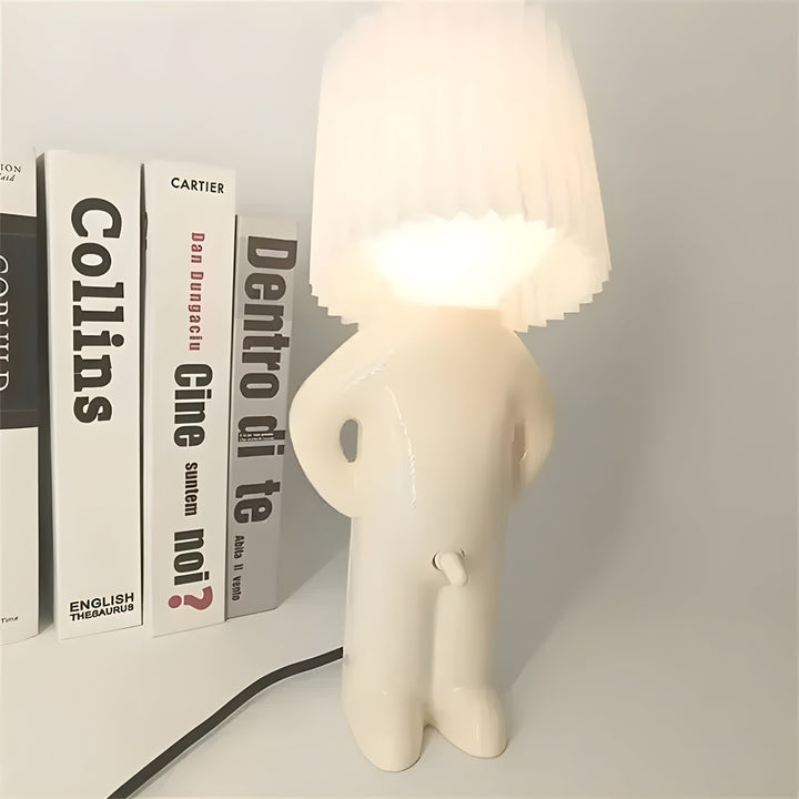 Lisslune | Sassy Boy Creative Table Lamp – Unique Lighting for Bedroom and Living Space