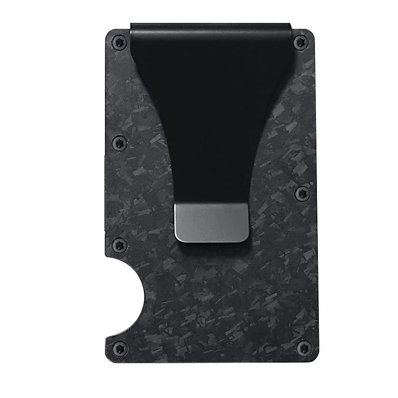 Lisslune | Titanium Matte Cobalt Card Holder – Slim & Stylish RFID Wallet for Men & Women