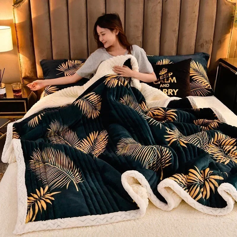 Lisslune | Soft winter blanket for ultimate comfort and warmth