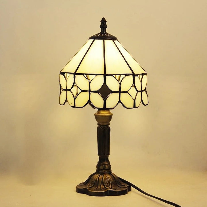 Lisslune | Table Lamp LED Baroque Retro E27 - Vintage Tiffany Glass