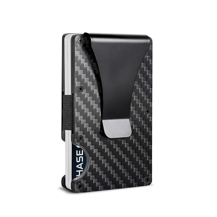 Lisslune | Titanium Matte Cobalt Card Holder – Slim & Stylish RFID Wallet for Men & Women