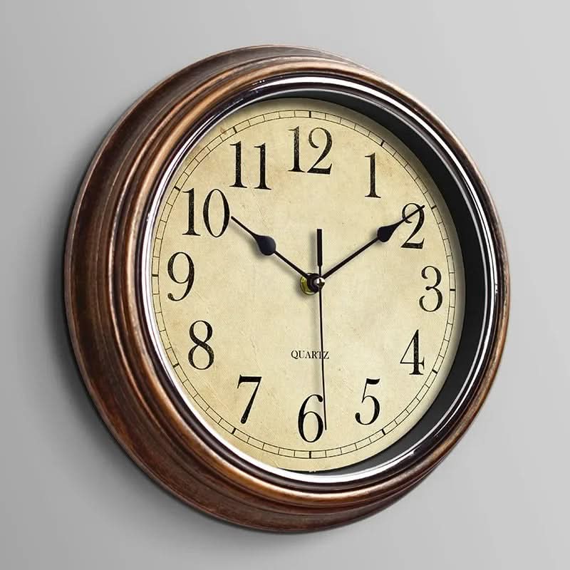 Lisslune | Classic Silent Wall Clock for Home or Office