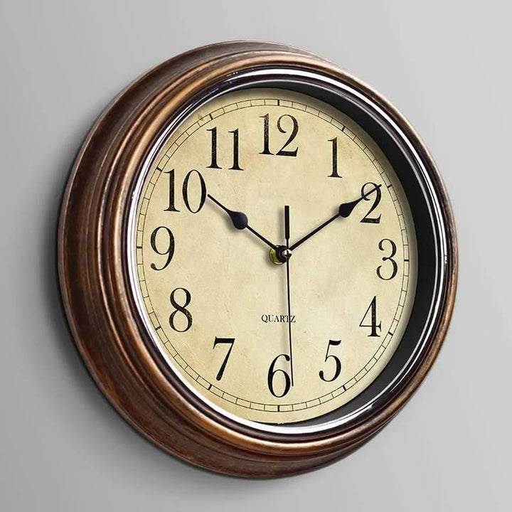 Lisslune | Classic Silent Wall Clock for Home or Office