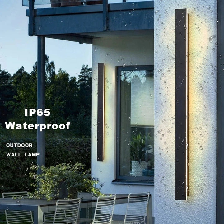 Lisslune | Waterproof LED Wall Sconce | Minimalist Design for Indoor & Outdoor Use. Dimmable Options Available