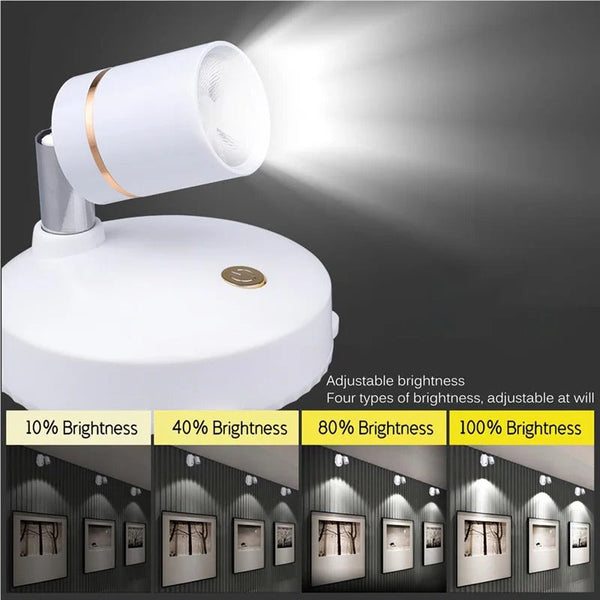Lisslune | LichtZet – Wireless dimmable spotlight with remote control