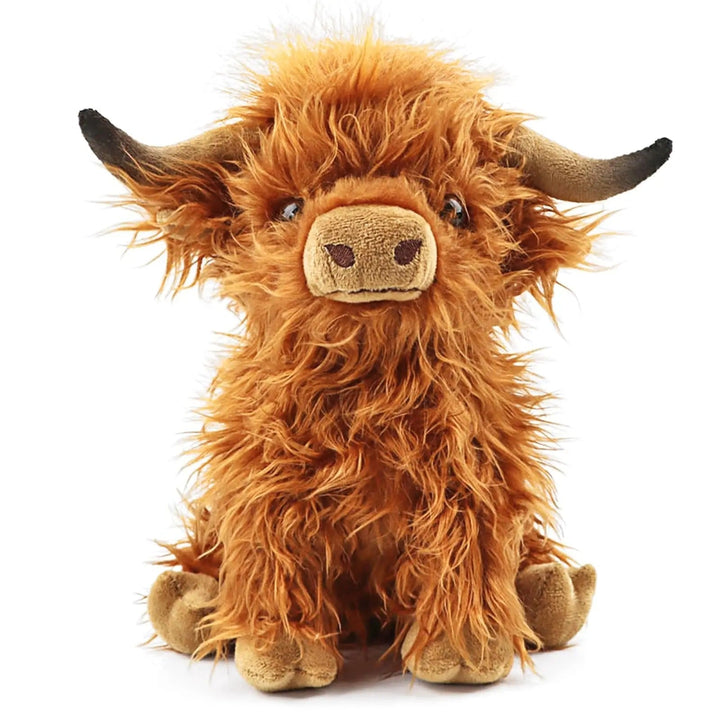 Lisslune | Fluffy Highland Cuddle – Soft Cow for Young and Old