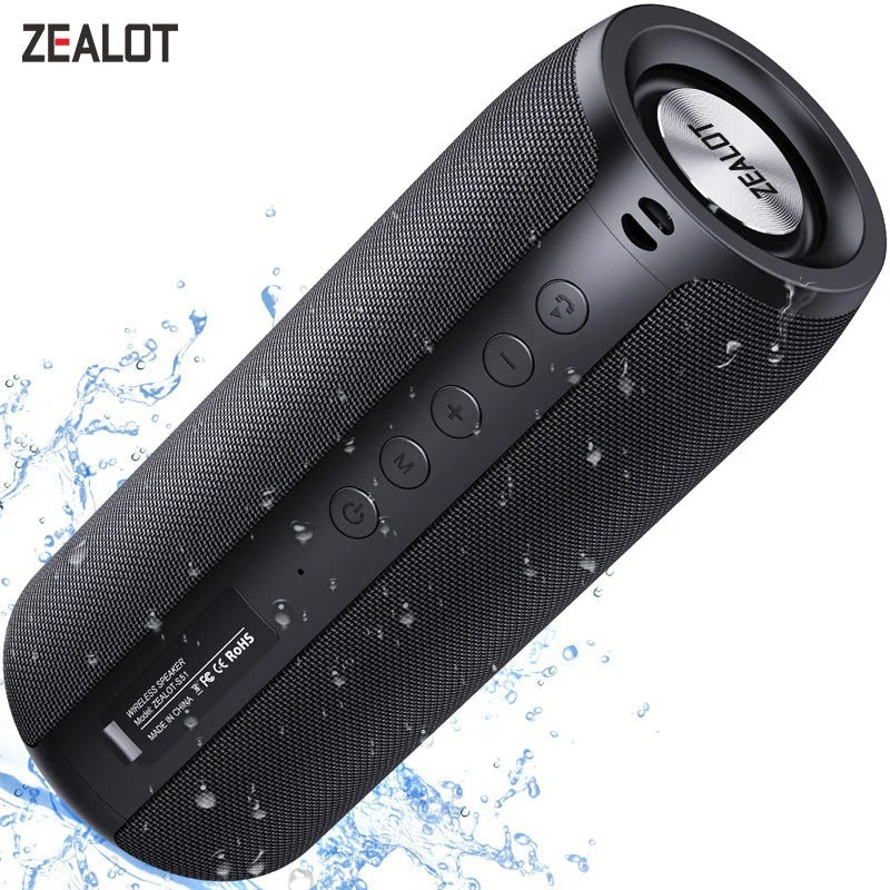 Lisslune | Powerful Mini Bluetooth Speaker - Compact 360° Wireless Waterproof Loudspeaker