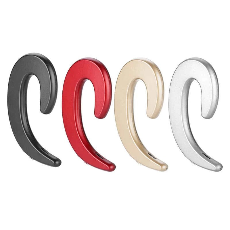 Lisslune | Wireless Tiny Bluetooth Ear Hook Headphones - Noise Cancelling & Open Ear Design