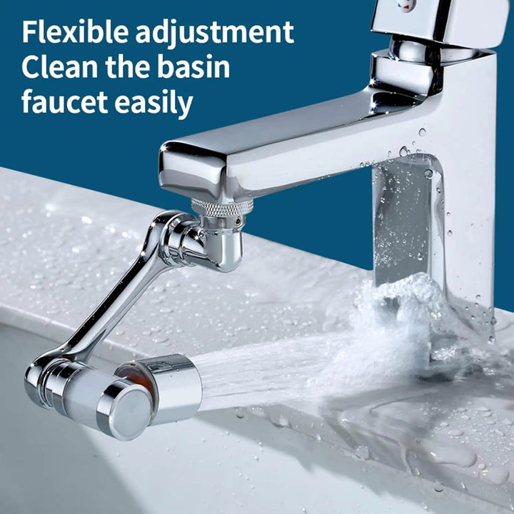 Lisslune | Filtered Faucet Extender | 1080° Rotation, Dual Flow Modes & Built-In Filter for Cleaner Drinking Water