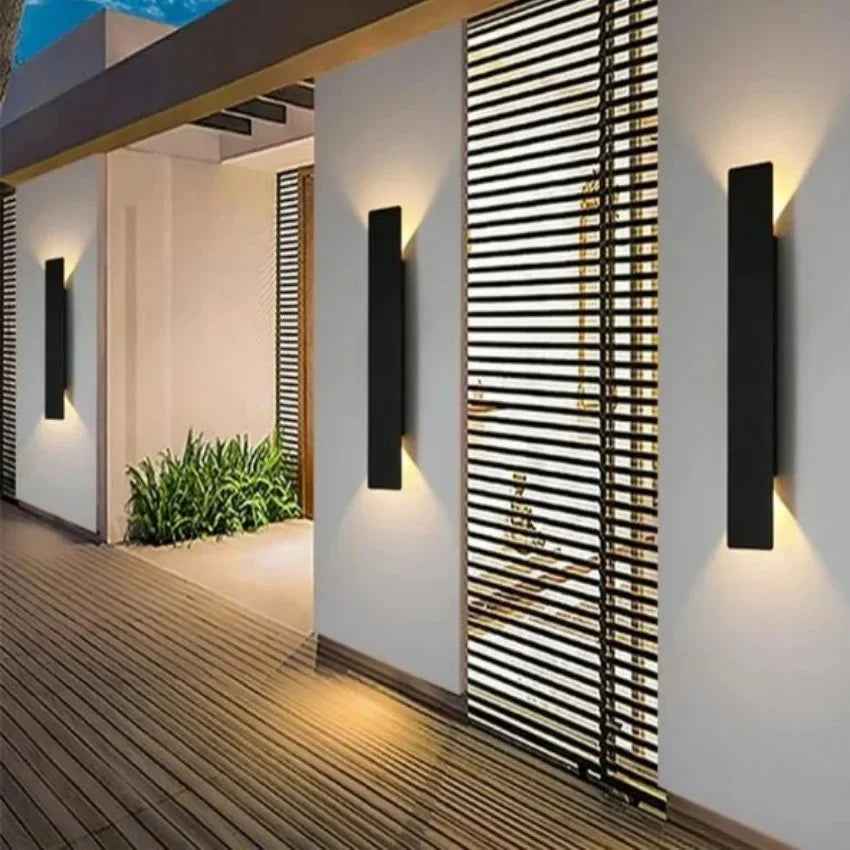 Lisslune | Weatherproof LED Outdoor Wall Light | IP65 Rated, Energy Efficient & Modern Design for Garden and Terrace Use