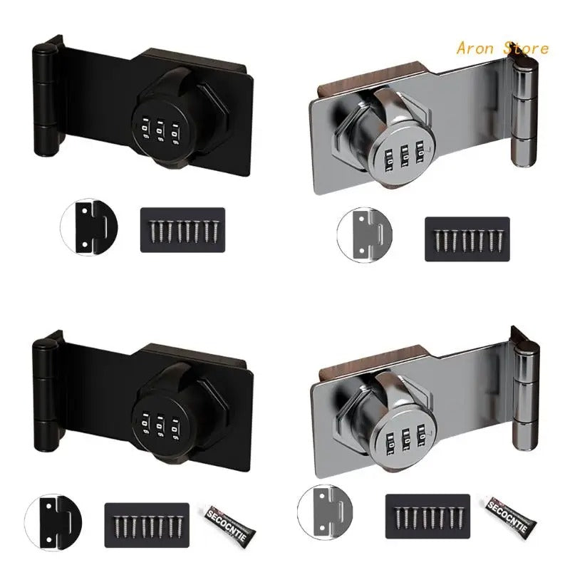 Lisslune | SafeLock Combination Lock | Keyless & Versatile Security Solution