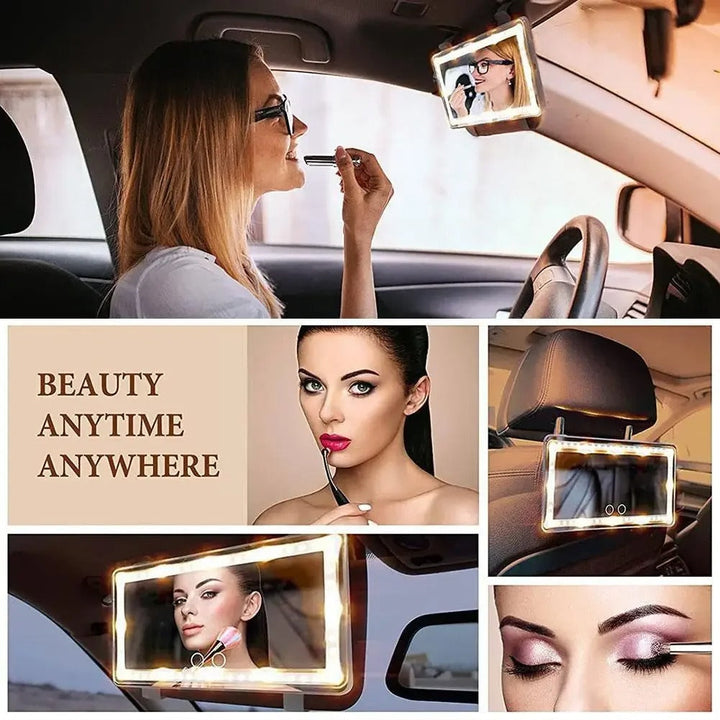 Lisslune | HelderZicht – Portable LED make-up mirror for on the go