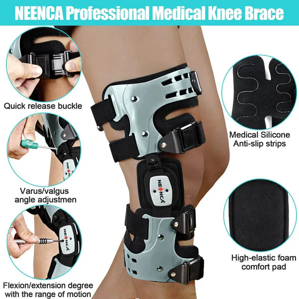 Lisslune | ArthroGuard™ | Osteoarthritis Unloader Knee Brace | Medial & Lateral Support | Bone-on-Bone Arthritis Relief for Pain Management