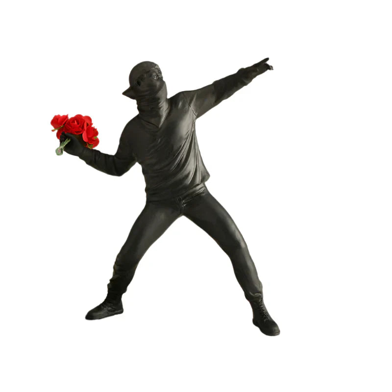 Lisslune | BloomThrower Modern Flower Thrower Statue