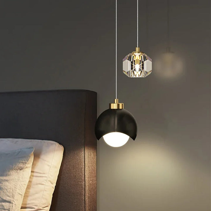 Lisslune | KrystaLume Elegant Crystal LED Pendant – Sophisticated Glow and Timeless Elegance