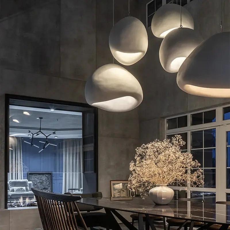 Lisslune | ResinAura - Sleek Modern Pendant Light