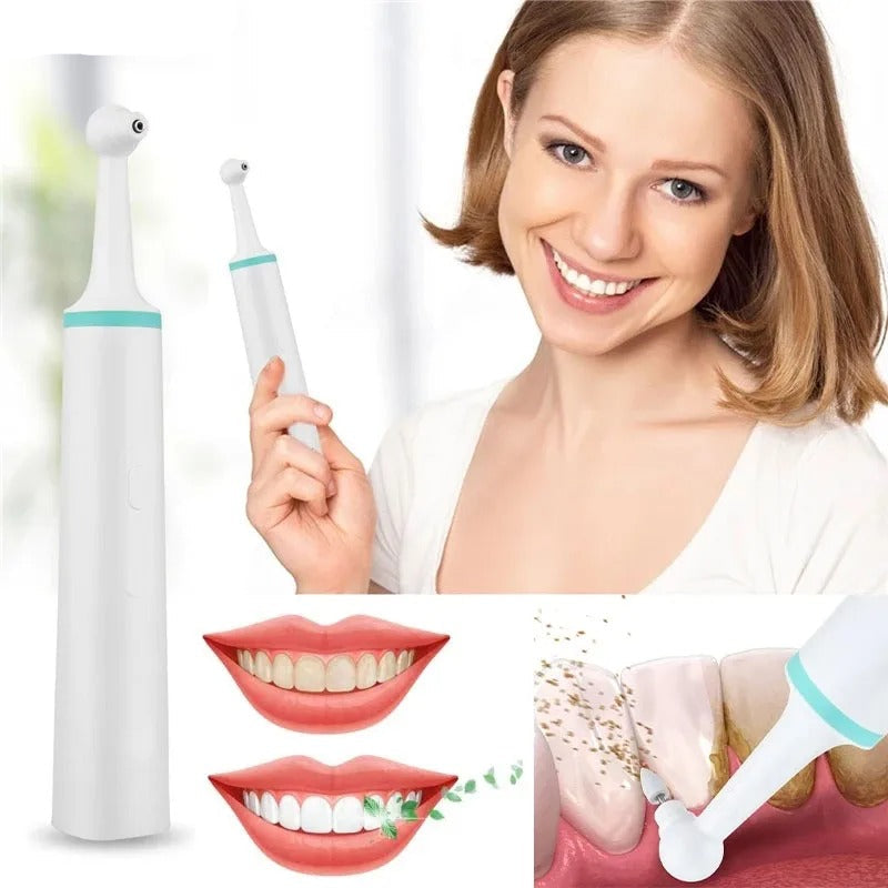 Lisslune | Tooth Plaque Remover | Electric Dental Cleaning Device for Effective Oral Hygiene at Home