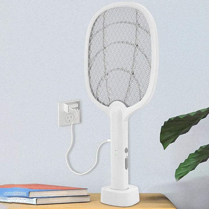 Lisslune | Rechargeable 2-in-1 Electric Fly Swatter and Insect Exterminator – 2500V Without Chemicals