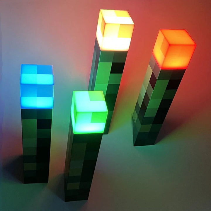Lisslune | GlowTorch | Atmospheric lighting with Minecraft LED lamp