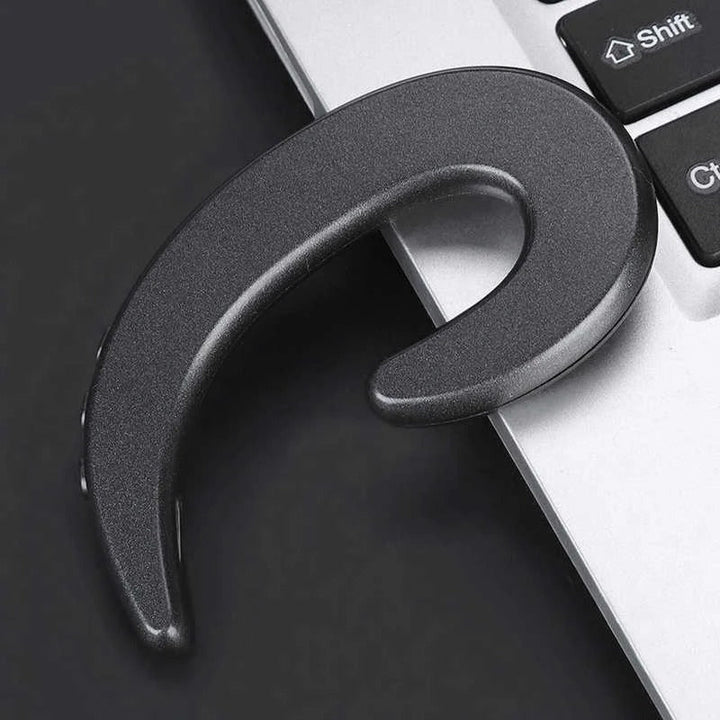 Lisslune | Wireless Tiny Bluetooth Ear Hook Headphones - Noise Cancelling & Open Ear Design