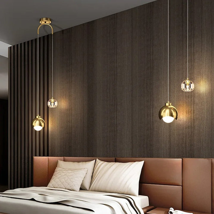 Lisslune | Modern LED Pendant Light for Stylish Ambiance in Bedroom and Dining Room