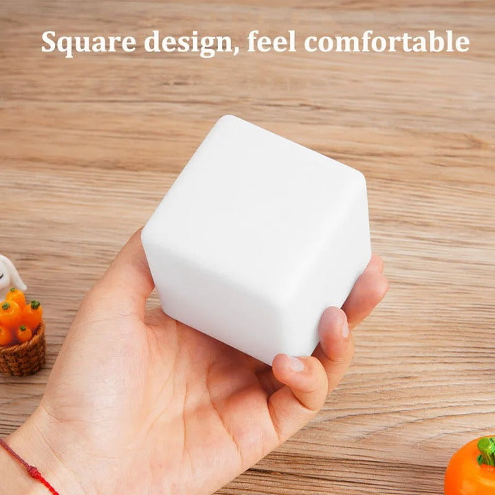 Lisslune | LED Cube Lamp - Modern Square Lamp with Ambient Lighting