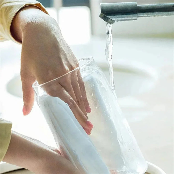 Lisslune | Glass coffee bean storage container with aroma protection lid for long-lasting freshness