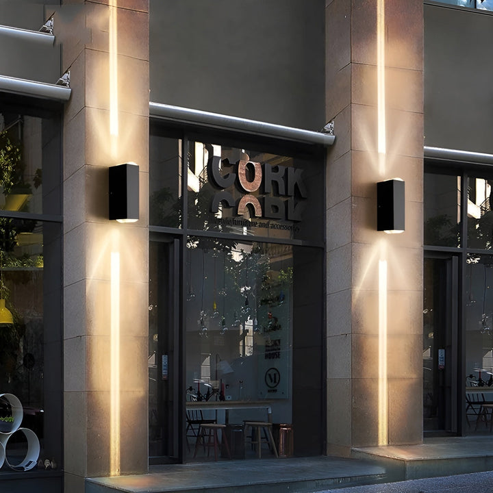 Lisslune | LumiBloc LED Wall Light – Stylish & Durable Outdoor Lighting