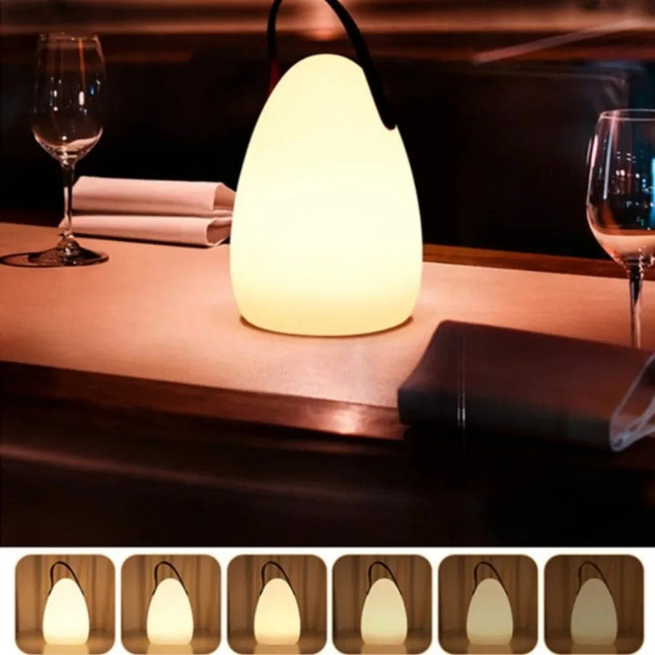 Lisslune | LuminaFusion Lamp – Portable Waterproof Cordless Table Lamp with Remote Control