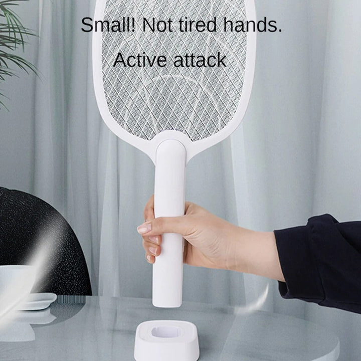 Lisslune | Rechargeable 2-in-1 Electric Fly Swatter and Insect Exterminator – 2500V Without Chemicals