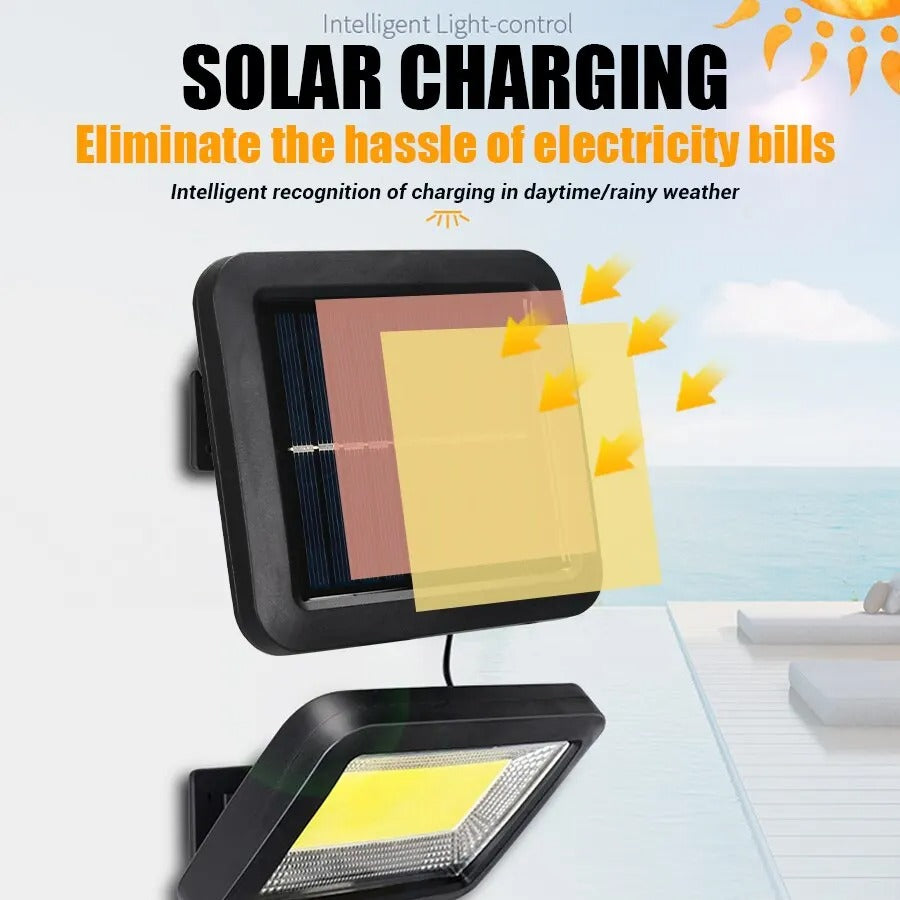 Lisslune | Beam Solar Shed Light - Efficient Solar Powered Lighting for Sheds and Outdoors