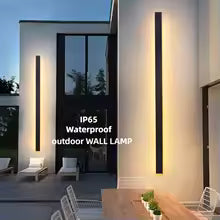 Lisslune | Waterproof LED Wall Sconce | Minimalist Design for Indoor & Outdoor Use. Dimmable Options Available