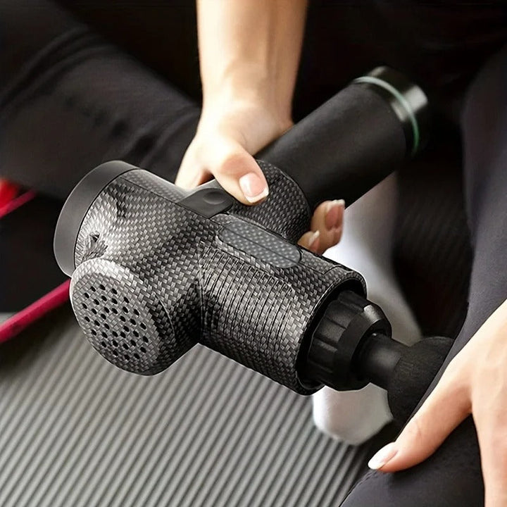 Lisslune | Electric Back Massager – Deep Tissue Therapy for Muscle Recovery and Pain Relief - Cordless, Portable, and Ideal for Athletes & Fitness Enthusiasts