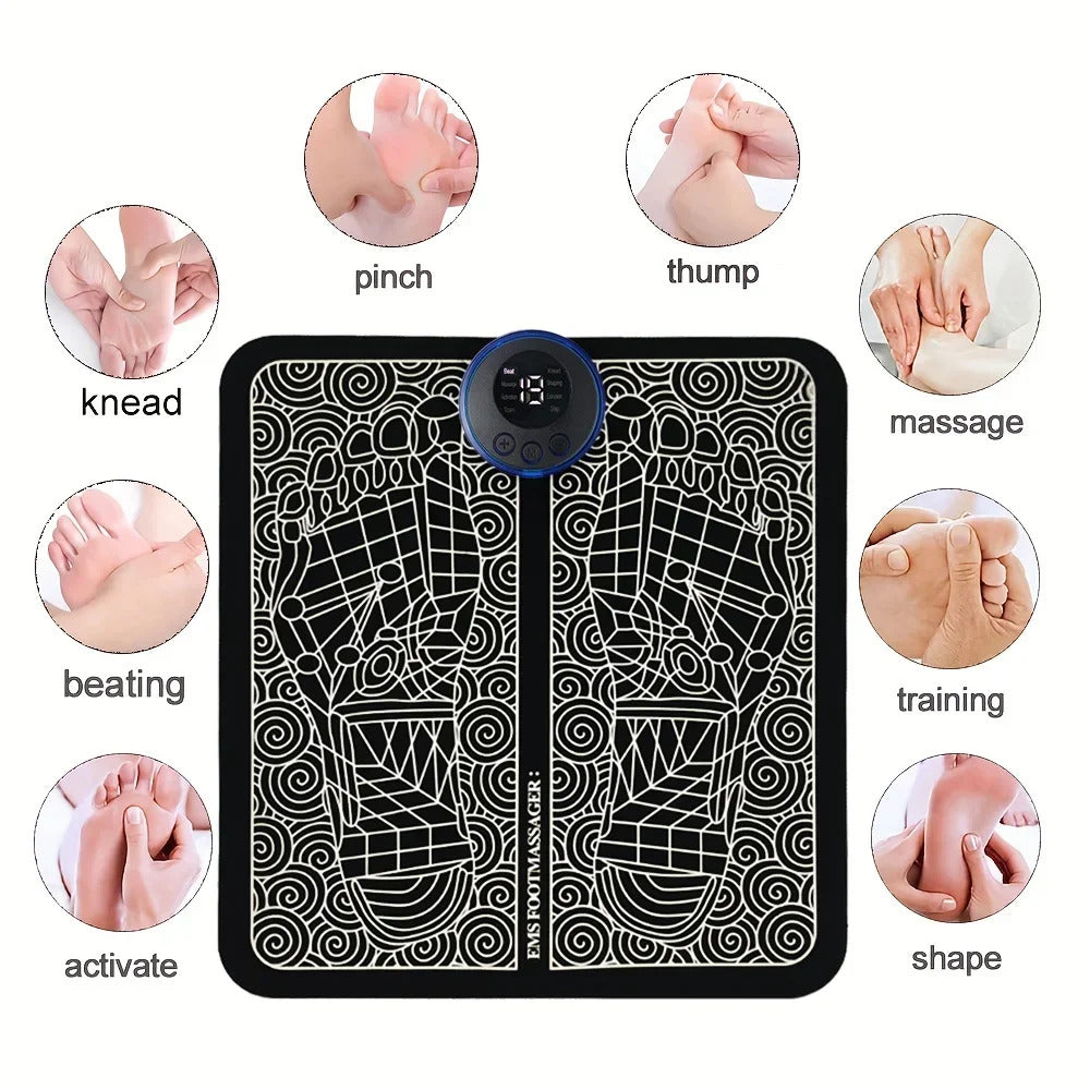 Lisslune | Regenerating EMS Foot Massager – Relaxation and Pain Relief for Your Feet