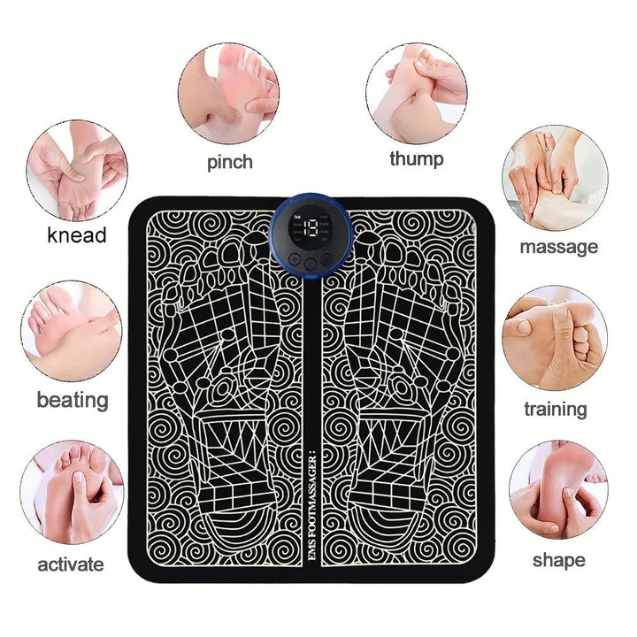 Lisslune | Regenerating EMS Foot Massager – Relaxation and Pain Relief for Your Feet