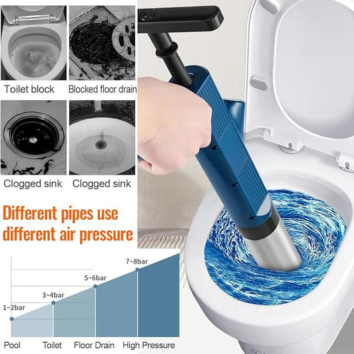 Lisslune | Toilet Plunger & Drain Unblocker | Eco-Friendly, User-Friendly & Effortless Solution for Home Maintenance