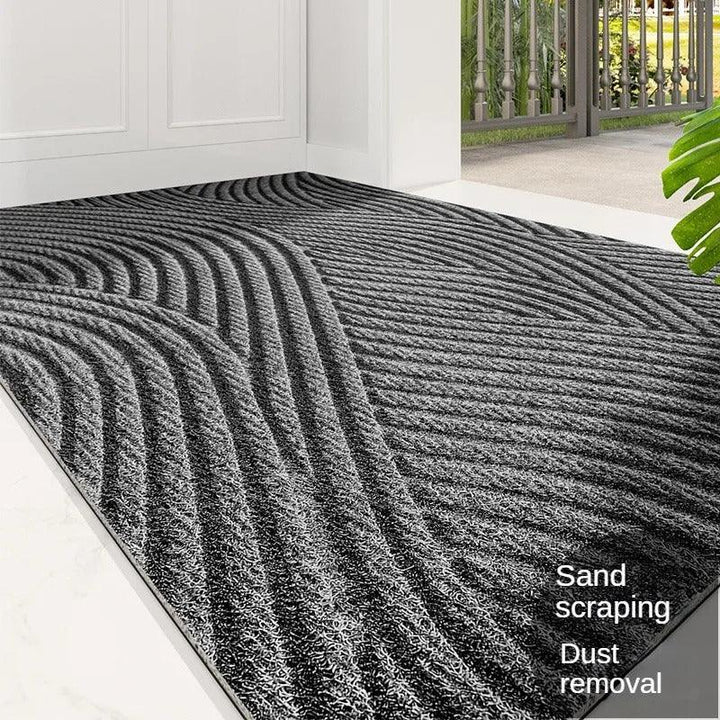 Lisslune | Modern, Nordic-style PVC doormat │ Non-slip doormat for the entrance area │ Sand-removing foot mat