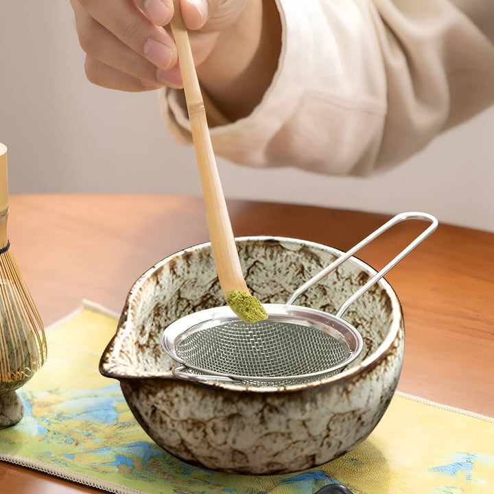Lisslune | Traditional Matcha Tea Set – 6-Piece Authentic Japanese Matcha Kit – Premium Bamboo & Ceramic