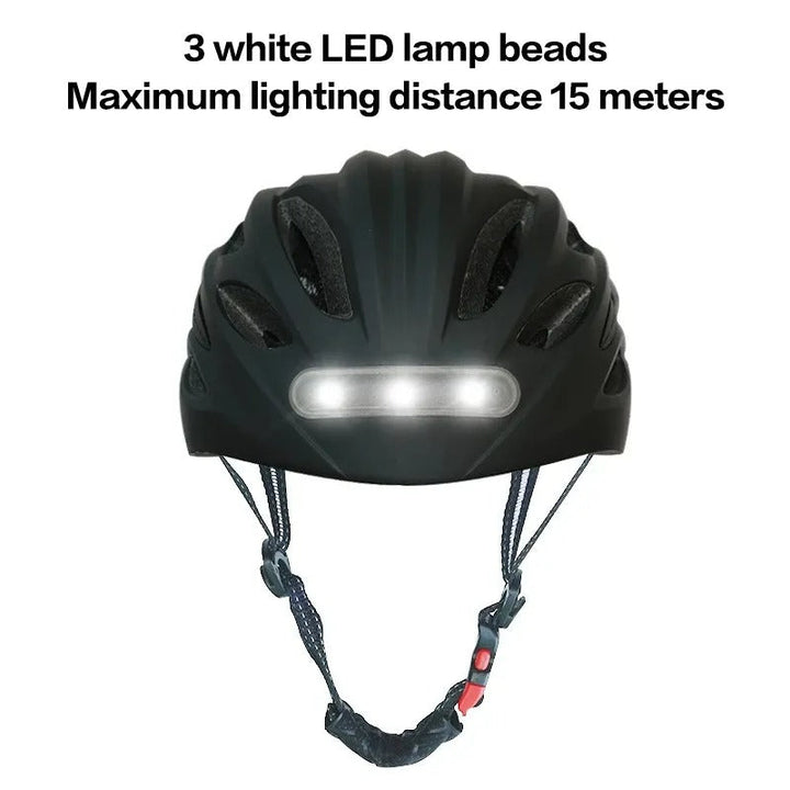 Lisslune | GLOWHELM | Illuminated Bicycle Helmet | Helmet with Lighting