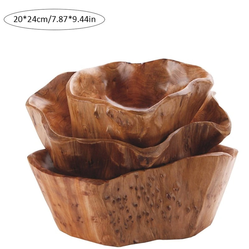 Lisslune | Wooden fruit bowl