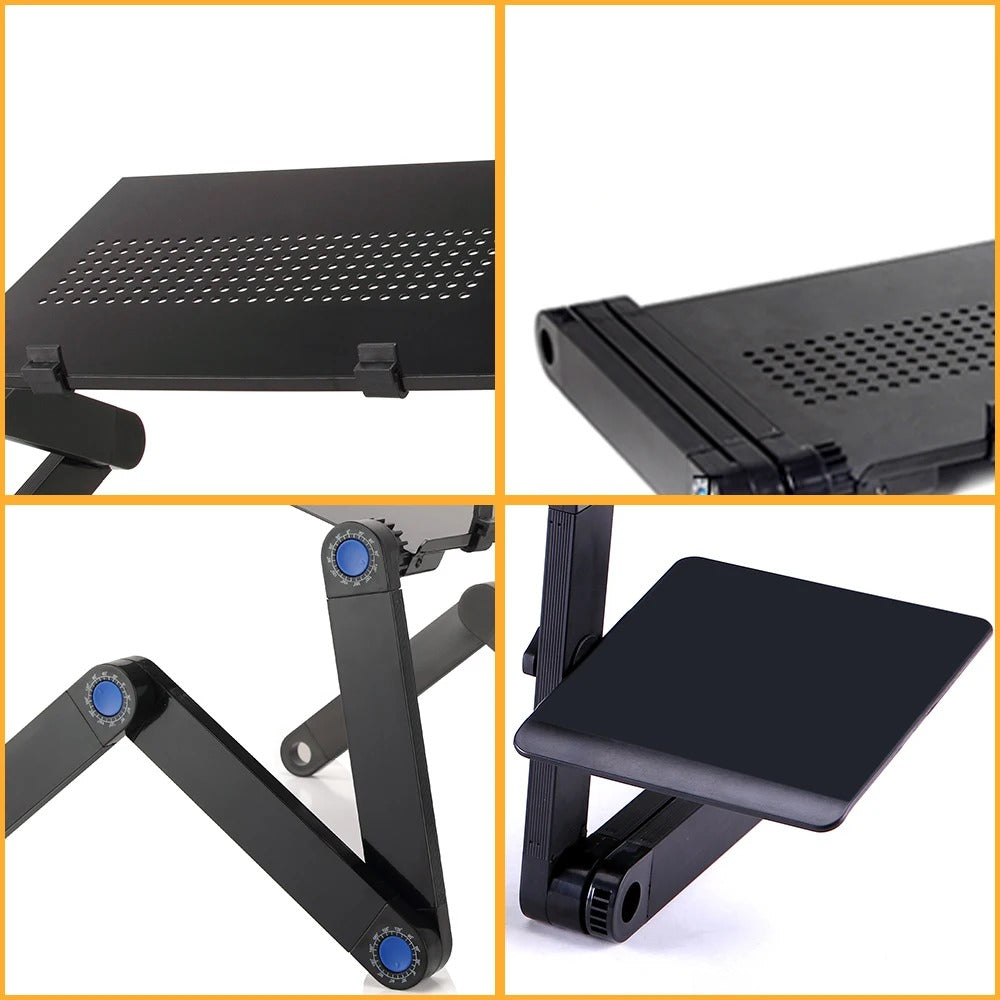 Lisslune | Adjustable Laptop Stand for Couch & Bed | Comfortable Workstation