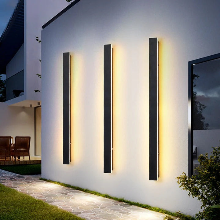 Lisslune | Waterproof LED Wall Sconce | Minimalist Design for Indoor & Outdoor Use. Dimmable Options Available