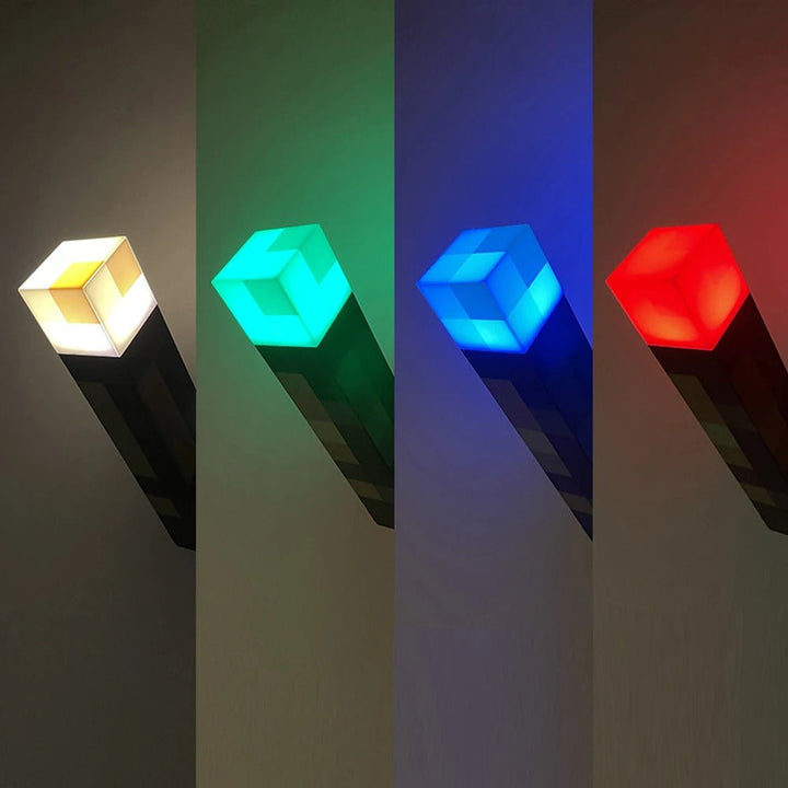 Lisslune | GlowTorch | Atmospheric lighting with Minecraft LED lamp