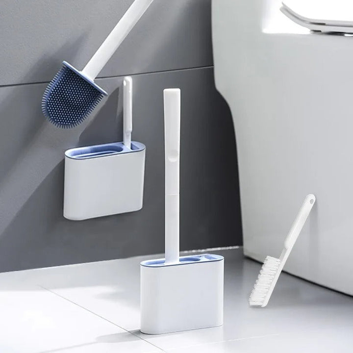 Lisslune | Toilet Brush | Wall-Mounted, Hygienic Design with Durable Bristles for Complete Cleaning in Small Bathrooms
