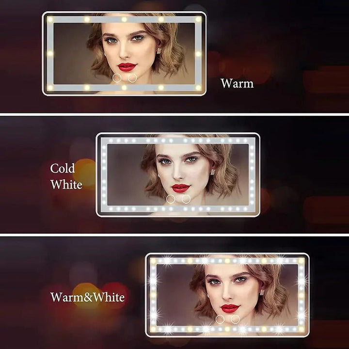 Lisslune | HelderZicht – Portable LED make-up mirror for on the go