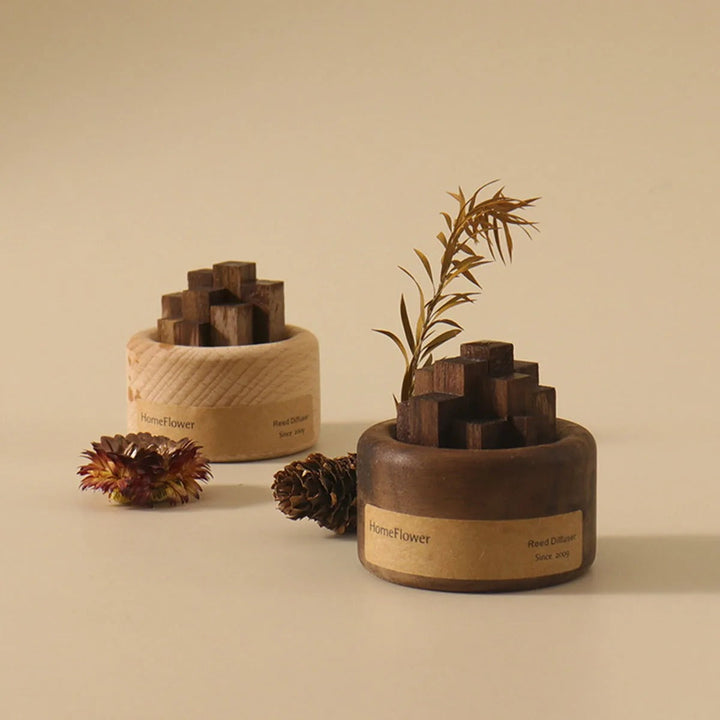 Lisslune | AromaCraft - Handmade Wood Pipe Diffuser