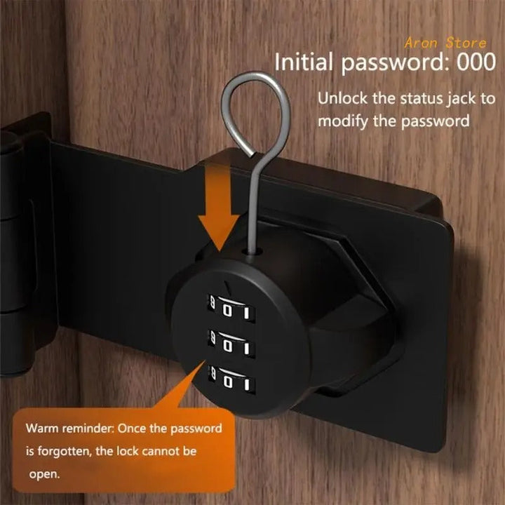 Lisslune | SafeLock Combination Lock | Keyless & Versatile Security Solution