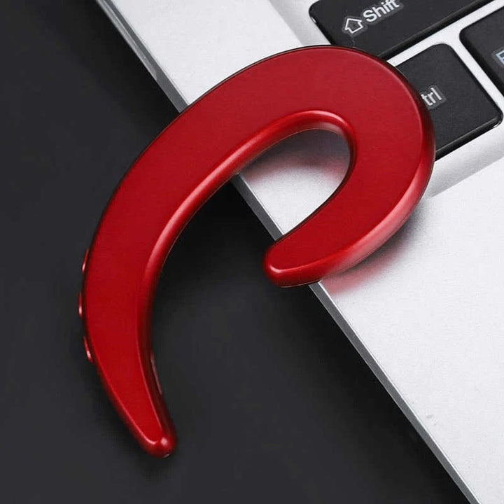 Lisslune | Wireless Tiny Bluetooth Ear Hook Headphones - Noise Cancelling & Open Ear Design